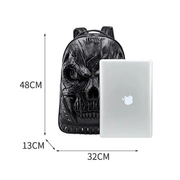 Skull Rivet Backpack